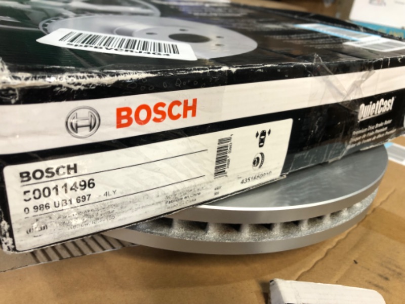 Photo 2 of BOSCH 50011496 QuietCast Premium Disc Brake Rotor - Compatible With Select Lexus LS460, LS600h; FRONT LEFT - Single