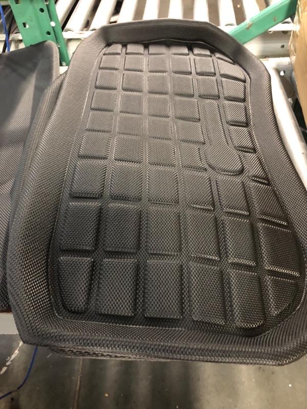 Photo 1 of CreeKT 2023 2022 2021 Tesla Model 3 Floor Mats Full Set All Weather Model 3 Floor Trunk Cargo Mats Liners , 6 Pieces