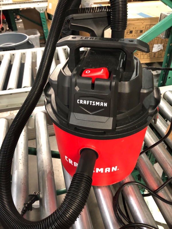 Photo 5 of ***NONFUNCTIONAL - SEE NOTES***
CRAFTSMAN 2.5-Gallons 2-HP Corded Wet/Dry Shop Vacuum