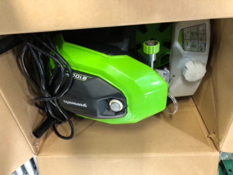 Photo 7 of ** SIMILAR TO STOCK PHOTO** GreenWorks 2000 PSI 1.2 GPM 14 Amp Electric Powered Household Pressure Washer 