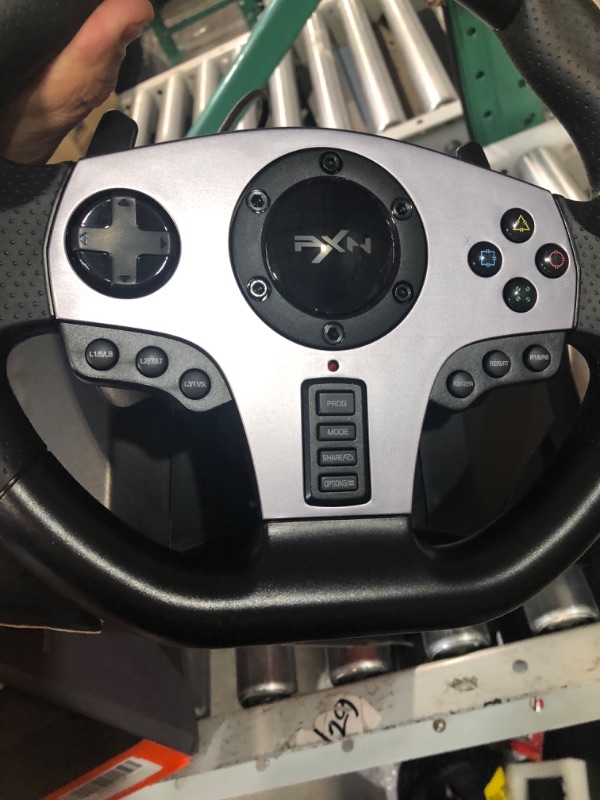 Photo 3 of PXN V9 Gaming Racing Wheel with Pedals and Shifter, Steering Wheel for PC, Xbox One, Xbox Series X/S, PS4, PS3 and Nintendo Switch