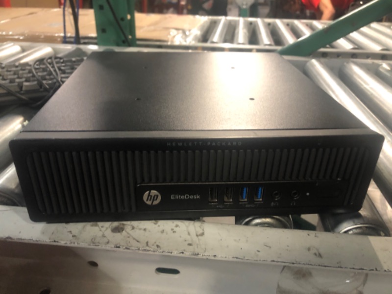 Photo 3 of HP EliteDesk 800 G1 Ultra Small Form Factor PC, Intel Core i3-4130 3.4GHz, 8G DDR3, 500G, WiFi, BT 4.0, Windows 10 Pro 64 Bit-Multi-Language Supports English/Spanish/French(Renewed)