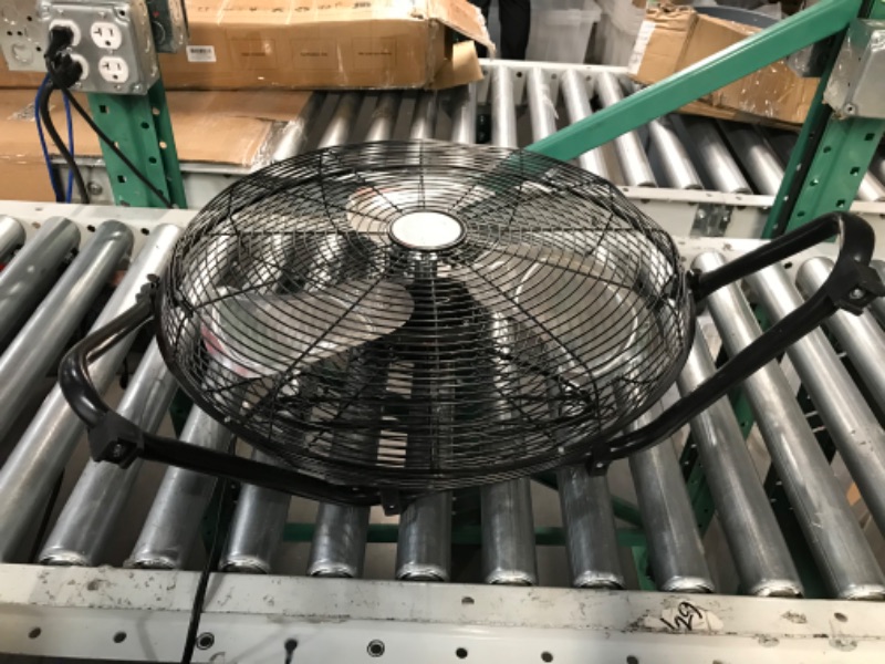 Photo 2 of **damaged**AmazonCommercial HVF20-SP Industrial Fan, 20", Black