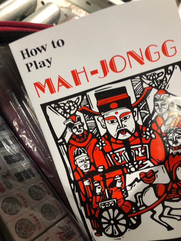 Photo 5 of American Mahjong Game Set With Red Bag