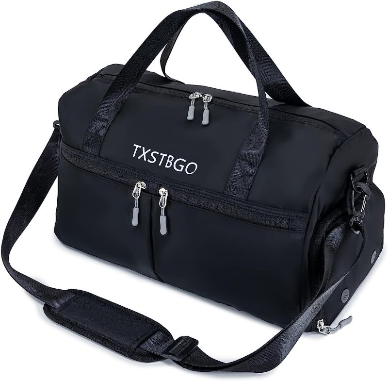Photo 1 of TXSTBGO 30L Duffle Bag for men (Black)