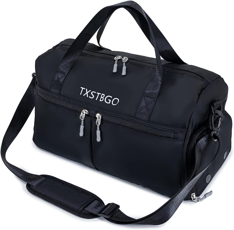 Photo 1 of TXSTBGO 30L Duffle Bag for men (Black)
