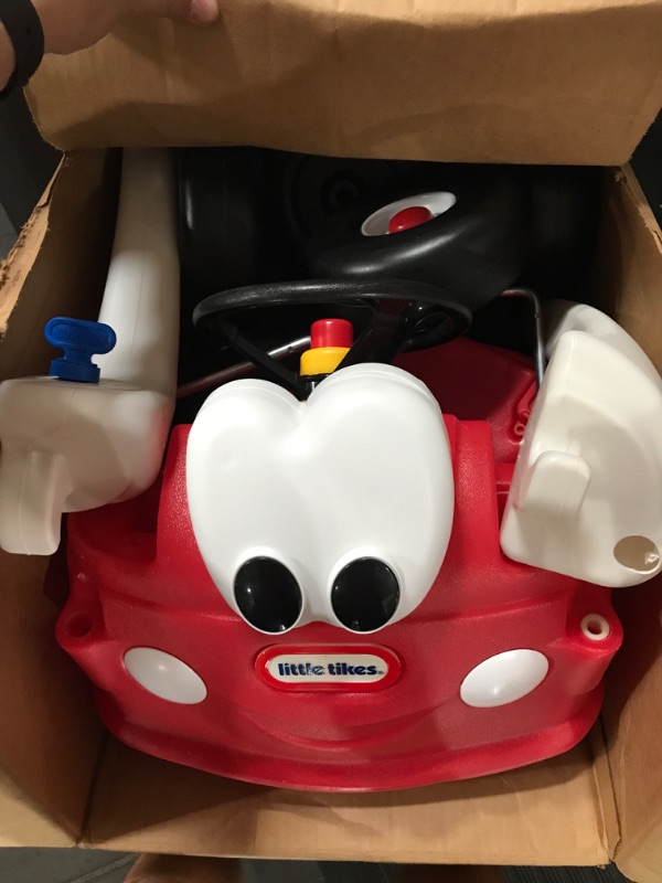 Photo 3 of **MISSING DECALS, ONE ANTENNA DOES NOT ATTATCH** Little Tikes Ladybug Cozy Coupe Ride-On Car - Amazon Exclusive (Multi color)