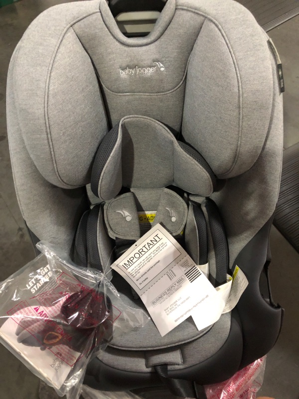 Photo 5 of Baby Jogger City Turn Rotating Convertible Car Seat | Unique Turning Car Seat Rotates for Easy in and Out, Phantom Grey