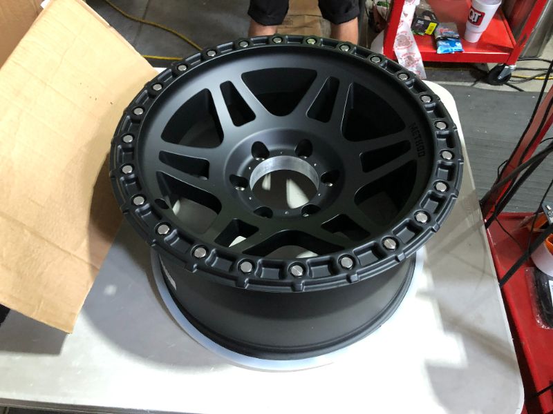 Photo 2 of ***ONLY 1 WHEEL***
Method Race Wheels 312 Matte Black 17x9" 6x5.5", 12mm offset 4.5" Backspace, MR31279060512N