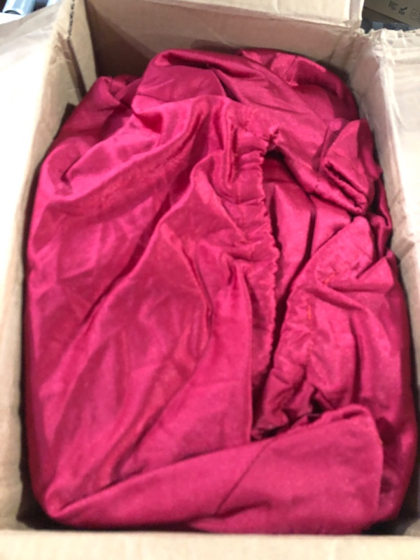 Photo 2 of Budge RSC-3 Indoor Stretch Car Cover, Luxury Indoor Protection, Soft Inner Lining, Breathable, Dustproof, Car Cover fits Cars up to 200", Red, Size 3: Fits up to 16'8" Size 3: Fits up to 16'8" Red