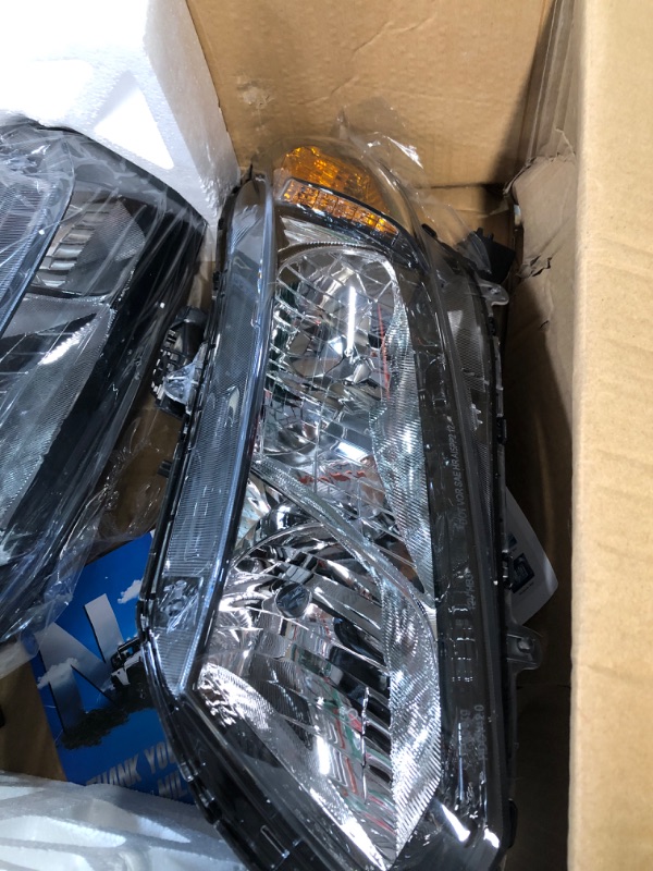 Photo 3 of Nilight Headlights, 2 Years Warranty Black Housing + Amber Reflector