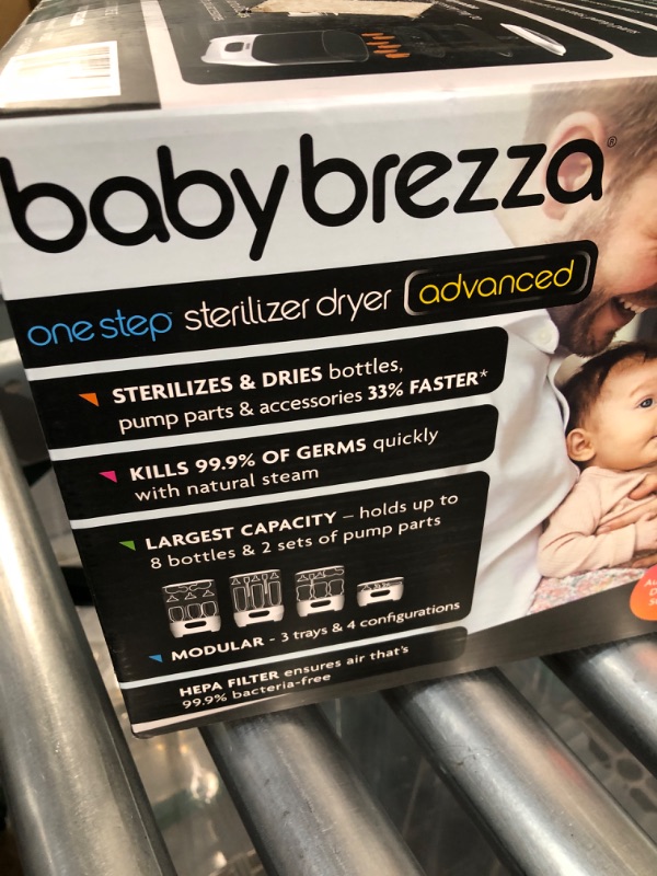 Photo 4 of Baby Brezza Baby Bottle Sterilizer and Dryer Advanced – Electric Steam Sterilization Machine 