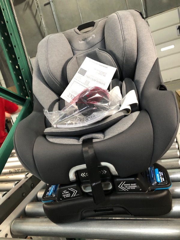 Photo 2 of Baby Jogger City Turn Rotating Convertible Car Seat | Unique Turning Car Seat Rotates for Easy in and Out, Phantom Grey