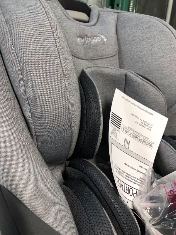 Photo 5 of Baby Jogger City Turn Rotating Convertible Car Seat | Unique Turning Car Seat Rotates for Easy in and Out, Phantom Grey