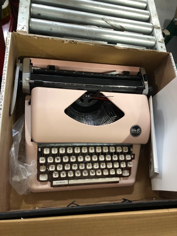 Photo 2 of We R Memory Keepers 0718813102971 Typewriter Typecast-Pink