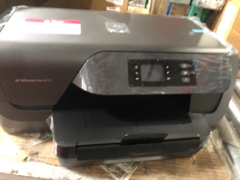 Photo 6 of HP OfficeJet Pro 8210 Wireless Color Printer (D9L64A) **DIDN'T TURN ON**