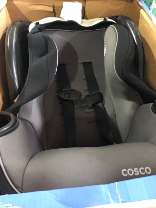 Photo 2 of Cosco Onlook 2-in-1 Convertible Car Seat, Rear-Facing 5-40 pounds and Forward-Facing 22-40 pounds and up to 43 inches, Black Arrows