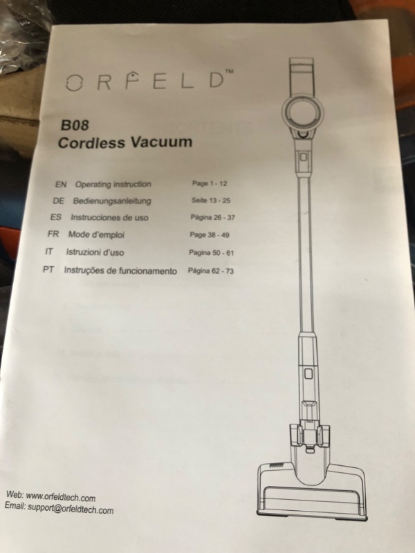 Photo 2 of * item does not work * sold for parts or repair *
Cordless Vacuum Cleaner, 28000Pa Cordless Stick Vacuum, Lightweight Cordless Vacuum 