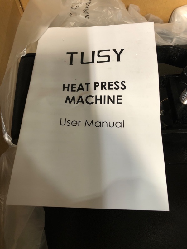 Photo 3 of TUSY Heat Press Machine, 15x15 inch Heat Press for t Shirts