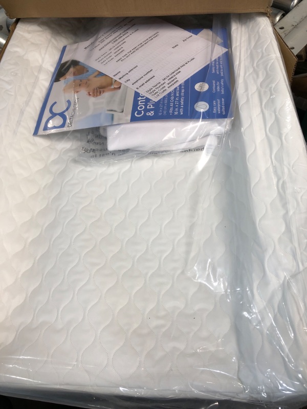 Photo 2 of Delta Children Crib and Changer Changing Pad and Cover, White