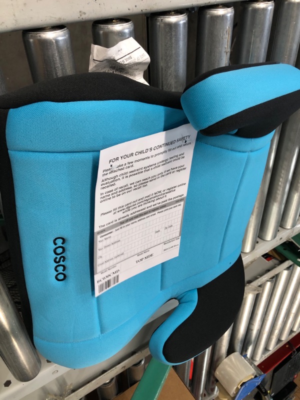 Photo 2 of Cosco Topside Backless Booster Car Seat, Turquoise