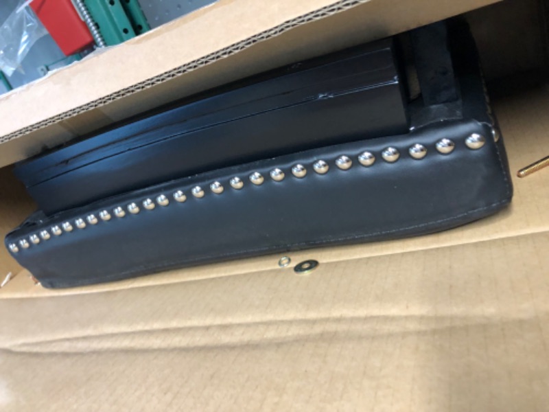 Photo 1 of **SEE NOTES**
Linon Claridge Counter Stool, Black, 26" x 18" x 12.75" Black Stool