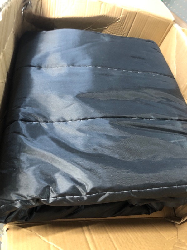Photo 1 of 2 Pcs Large Soundproof Blanket Sound Dampening Soundproof Blanket Cotton Felt Oxford Cloth Sound Absorption Sheet for Door Acoustic Noise Blocking Blanket Studio Sound Absorption,Black (94 x 51 Inch)