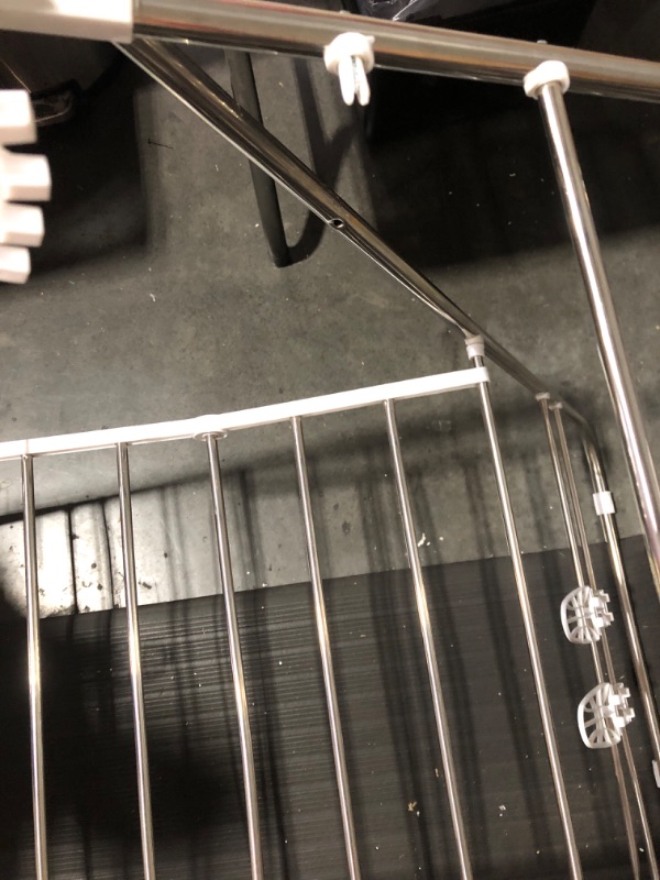 Photo 1 of * item damaged * see images *
Everyday Home Adjustable Gullwing Drying Rack