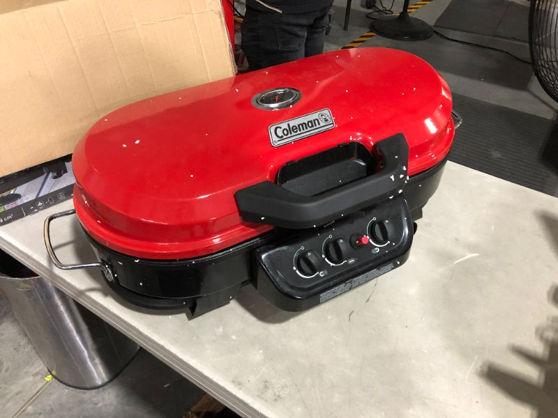 Photo 9 of ***MISSING PARTS - DAMAGED - SEE PICTURES***
Coleman RoadTrip 285 Portable Stand-Up Propane Grill Red Grill