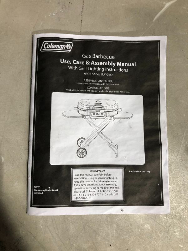 Photo 1 of ***MISSING PARTS - DAMAGED - SEE PICTURES***
Coleman RoadTrip 285 Portable Stand-Up Propane Grill Red Grill