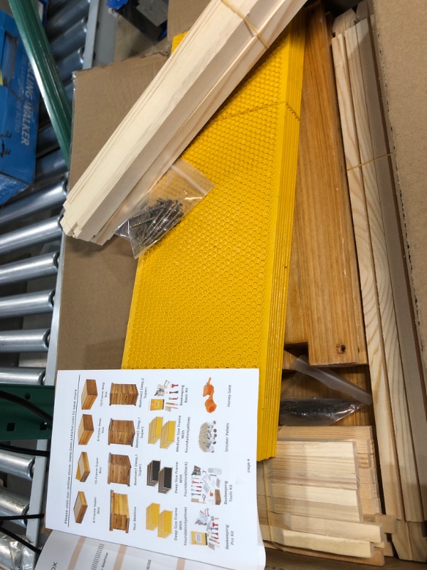 Photo 1 of Heavy Wax Coated Unassembled Langstroth Medium/Super Box