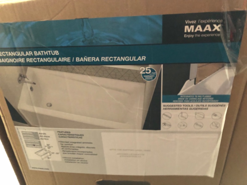 Photo 7 of ***Tub Only***Utile Metro 32 in. x 60 in. x 81 in. Bath Tube 