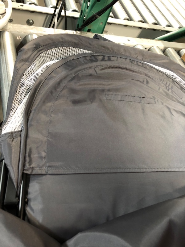 Photo 1 of Dream On Me Niche On The Go Portable Travel Pod with Backpack in Grey Grey With Backpack