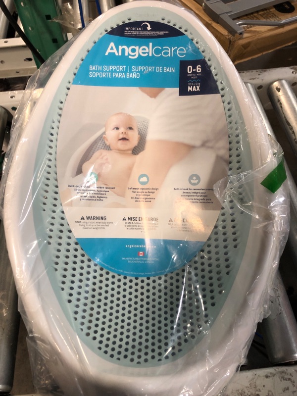 Photo 2 of Angelcare Baby Bath Support (Aqua) | Ideal for Babies Less than 6 Months Old