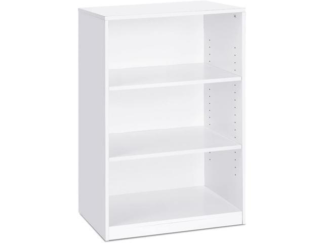 Photo 1 of (used/missing hardware) Simple Home 3-Tier Adjustable Shelf Bookcase, White