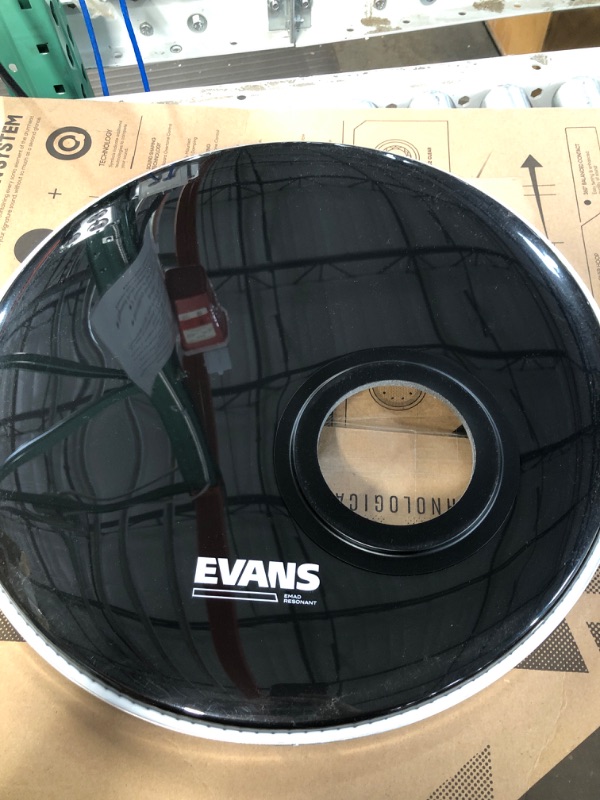 Photo 2 of (USED) Evans REMAD Resonant Bass Drum Head, 18 Inch