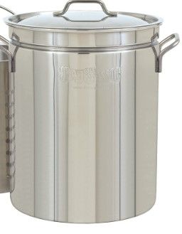 Photo 1 of (USED) Bayou Classic 1144 44-qt Stainless Stockpot 