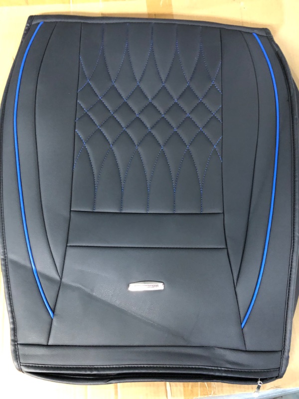 Photo 1 of LUCKYMAN CLUB Car Seat Covers with Waterproof Faux Leather Fit for Most Sedan SUV 