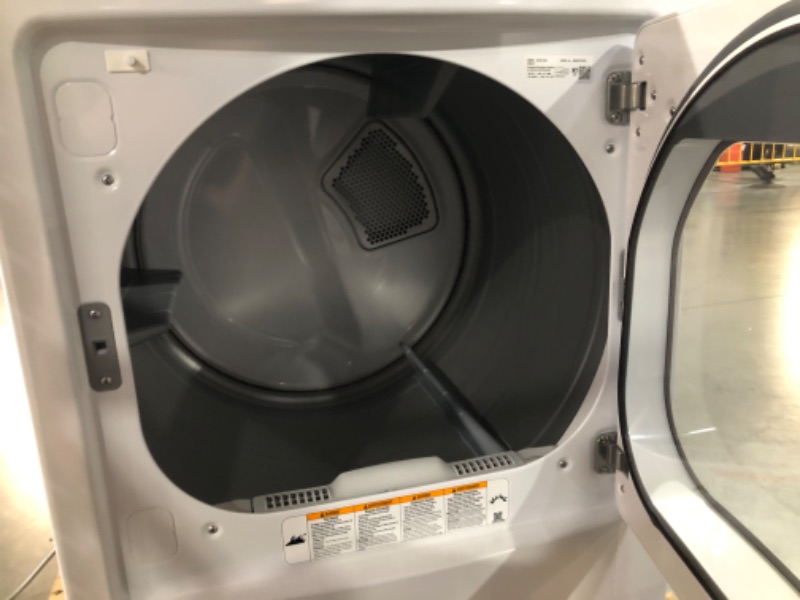 Photo 9 of 7.3 Cu. Ft. Vented Electric Dryer in White with Sensor Dry Technology