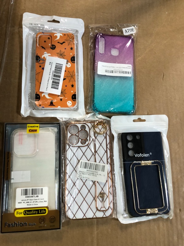 Photo 1 of 5 Pack of Variety Phone Cases (BUNDLE, SOLD AS IS!)