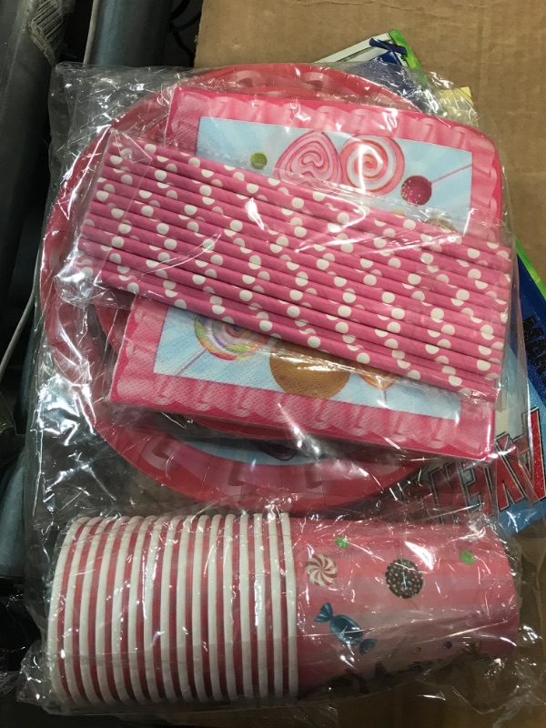 Photo 1 of Cute Candyland Pattern Theme Tableware Kit 