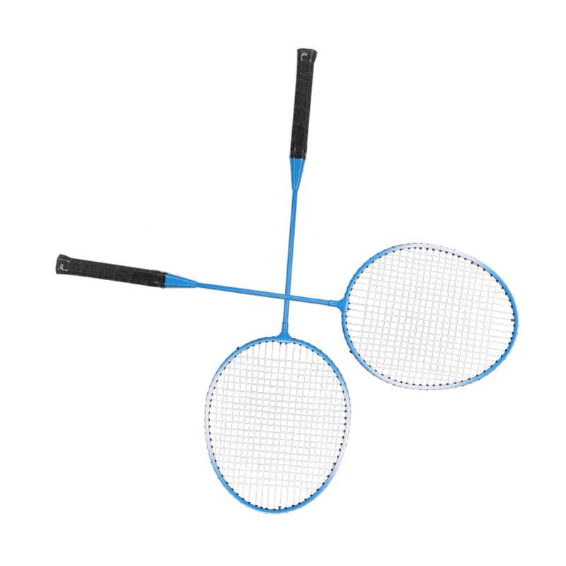 Photo 1 of **Foam Handle Torn Slightly** TOPINCN Badminton Racket, Robust and Light Badminton Racket for Hiking Blue