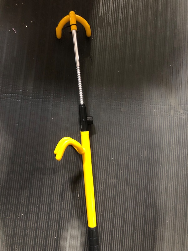 Photo 3 of The Club 3000 Twin Hooks Steering Wheel Lock, Yellow