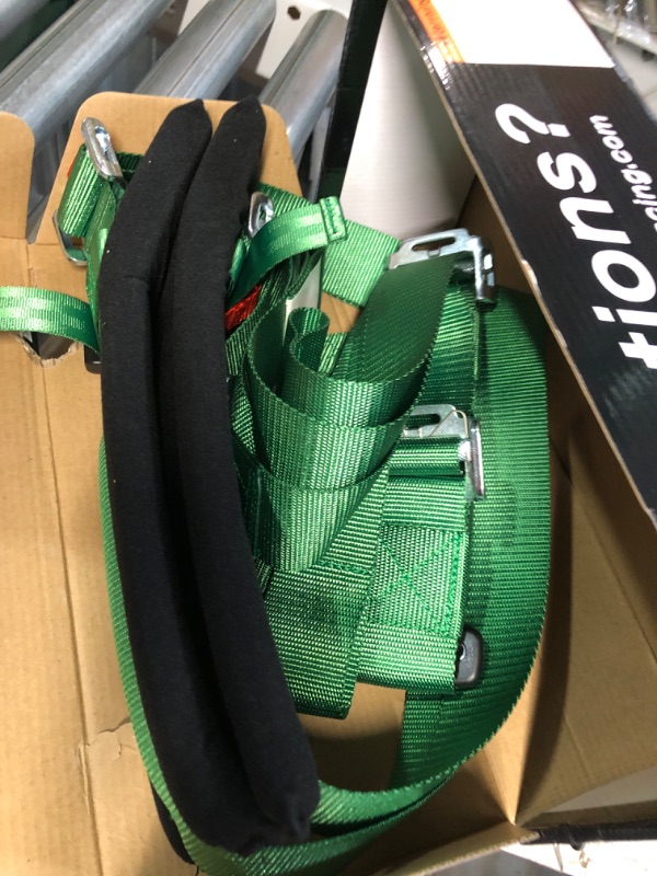 Photo 1 of Bump Seat with Green Harness for Polaris RZR 2014+RZR 1000 or Turbo Models