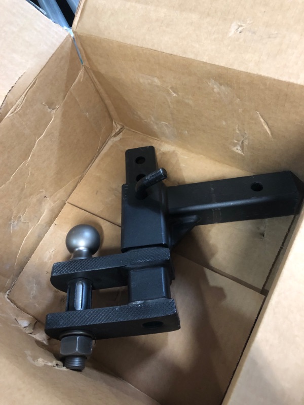 Photo 2 of Reese Towpower 7089444 Tactical Adjustable Ball Mount with Clevis , Black