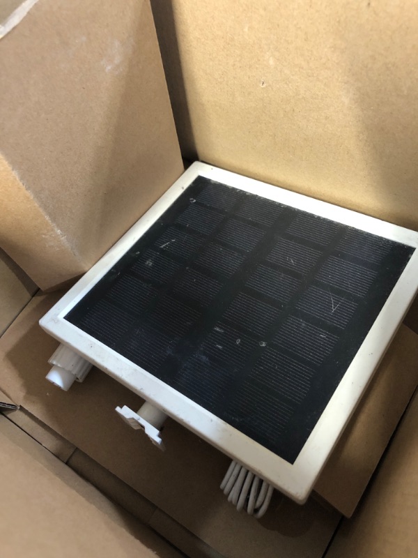 Photo 5 of * damaged and not functional * sold for parts * or repair *
180-Degree White Solar Powered Motion Activated Outdoor Integrated LED Flood Light