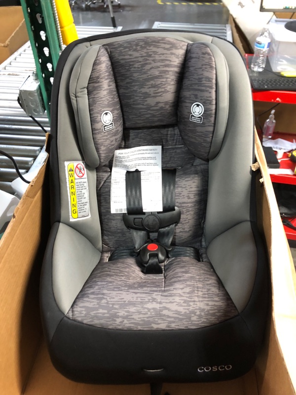 Photo 3 of Cosco Mighty Fit 65 DX Convertible Car Seat (Heather Onyx Gray)