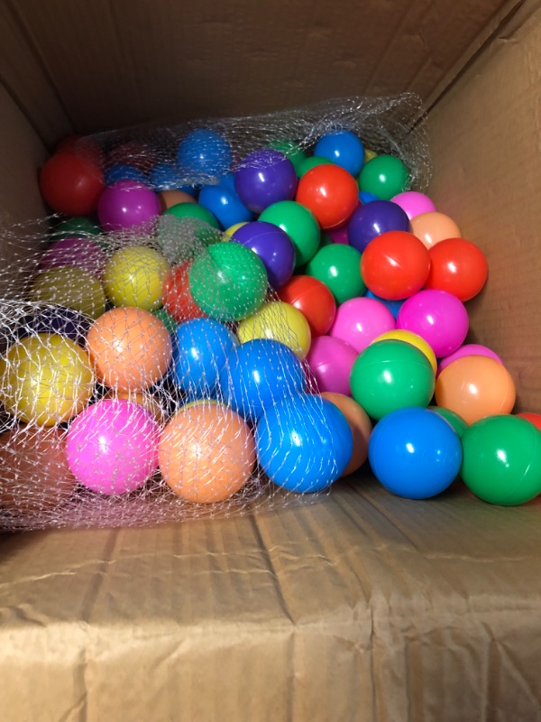 Photo 2 of YUFER Soft Plastic Ball Pit Balls100-500 PCS Toy Balls for Kids Baby Toddler Ball Pit