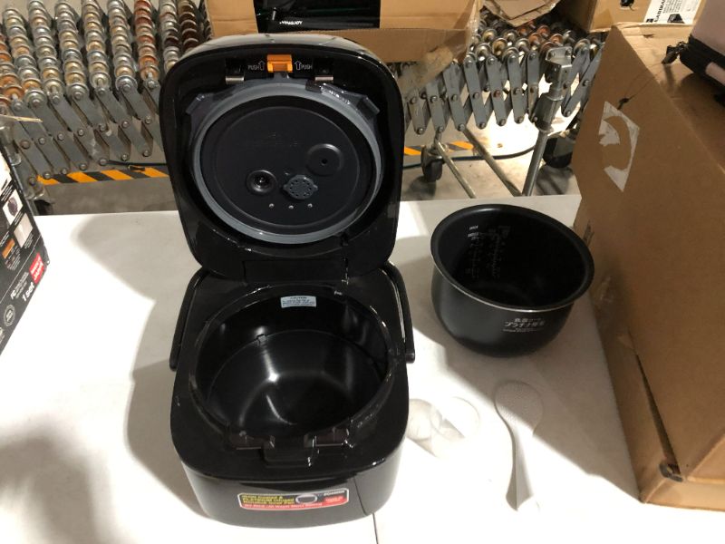 Photo 3 of ***UNTESTED - SEE NOTES***
Zojirushi NW-JEC18BA Pressure Induction Heating (IH) Rice Cooker & Warmer, 10-Cup