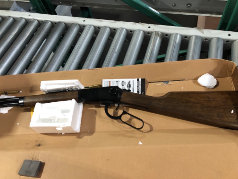 Photo 2 of * Not functional * sold for parts or repair * stuck co2 cartridge *
Umarex Legends Lever Action Cowboy Rifle .177 Caliber BB Gun Air Rifle